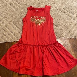 Wonder Woman girls dress size 6-6x